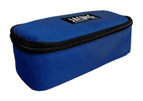 Jacbag Saks Mavisi Bölmeli Düz Çift Gözlü Cüzdan Kalemlik