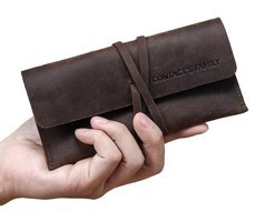 Contacts Haki Katlanabilir Tek Gözlü Rulo Kalemlik