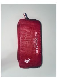 U.S. Polo Assn. Bordo Bölmeli Çift Gözlü Cüzdan Kalemlik