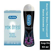 Durex Yok Ötesi Ultra İnce Prezervatif 2x10'lu+Durex Extreme Jel 50 ml