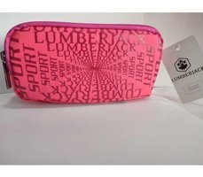 Lumberjack Lmklk23046 Pembe Bölmeli Çift Gözlü Cüzdan Kalemlik