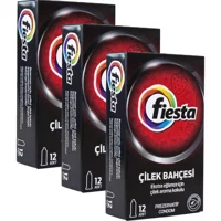Fiesta Çilek Bahçesi Çilek Aromalı Prezervatif 3x12'li