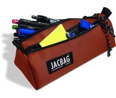 Jacbag Jac-02 Kiremit Bölmeli Düz Çift Gözlü Cüzdan Kalemlik