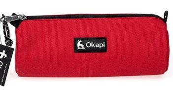 Okapi Okp-104 Kırmızı Düz Tek Gözlü Cüzdan Kalemlik