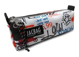 Jacbag Prime Beyaz Tek Gözlü Cüzdan Kalemlik