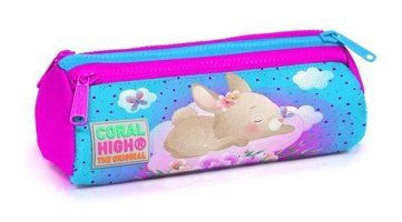 Coral High 22036 Pembe Bölmeli 3 Gözlü Cüzdan Kalemlik