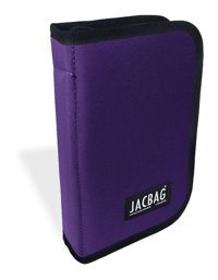 Jacbag Cover Mor Düz Katlanabilir Cüzdan Kalemlik