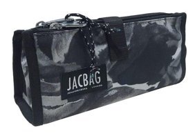 Jacbag Twin Siyah Bölmeli Çift Gözlü Cüzdan Kalemlik