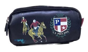 Us Polo Plklk23305 Siyah Bölmeli Çift Gözlü Cüzdan Kalemlik