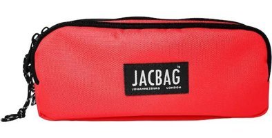 Jacbag Triple Pouch Gri Tek Gözlü Cüzdan Kalemlik