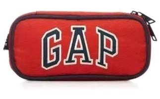 Gap 03390 Kırmızı Bölmeli Çift Gözlü Cüzdan Kalemlik