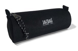 Jacbag Big Roll Siyah Düz Tek Gözlü Cüzdan Kalemlik