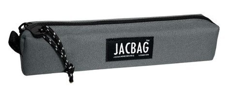 Jacbag Jac-15 Gri Düz Tek Gözlü Cüzdan Kalemlik