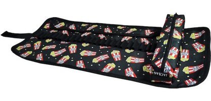Jacbag Jac-14 Kırmızı-Sarı Katlanabilir Tek Gözlü Rulo Kalemlik