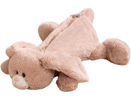 Magideal Kahverengi Peluş Tek Gözlü Cüzdan Kalemlik