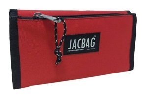 Jacbag Duplex Kırmızı Düz Katlanabilir Cüzdan Kalemlik