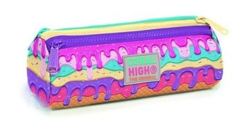 Coral High 22031 Pembe Bölmeli 3 Gözlü Cüzdan Kalemlik