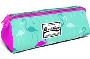 Coral High 22211 Pembe Bölmeli 3 Gözlü Cüzdan Kalemlik