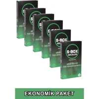 S-Box Geceler Prezervatif 6x12'li