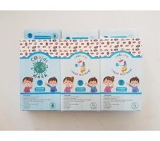Co Kids Tek Kullanımlık 3 Katlı Lastikli Telli 30'lu Çocuk Cerrahi Maske