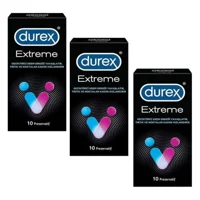 Durex Extreme Geciktiricili Tırtıklı Prezervatif 3x10'lu