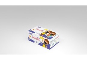 Soly Care Tek Kullanımlık 3 Katlı Lastikli Telli 50'li Yetişkin Cerrahi Maske Beyaz