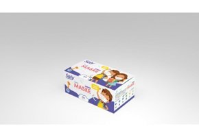 Soly Care Tek Kullanımlık 3 Katlı Lastikli Telli 50'li Yetişkin Ultrasonik Cerrahi Maske Pembe