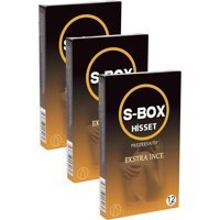 S-Box Hisset Ultra İnce Prezervatif 3x12'li