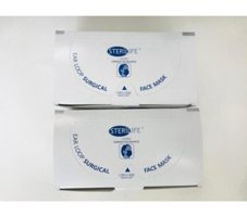 Steraplus Tek Kullanımlık 3 Katlı Lastikli Telli 50'li Yetişkin Maske
