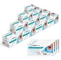 Kavmask Tek Kullanımlık 3 Katlı Lastikli Telli 500'lü Yetişkin Ultrasonik Maske