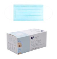 Morven Tek Kullanımlık 3 Katlı Lastikli Telli 100'lü Yetişkin Cerrahi Maske