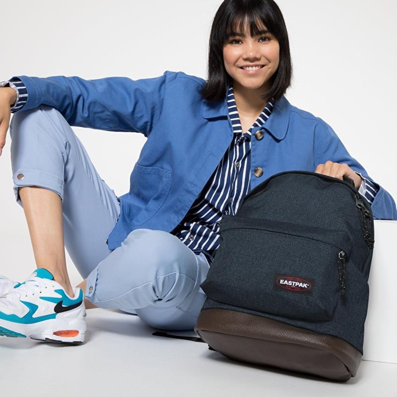 Eastpak EK81126W 2 Gözlü Koyu Gri Lise-Üniversite Unisex Sırt Çantası