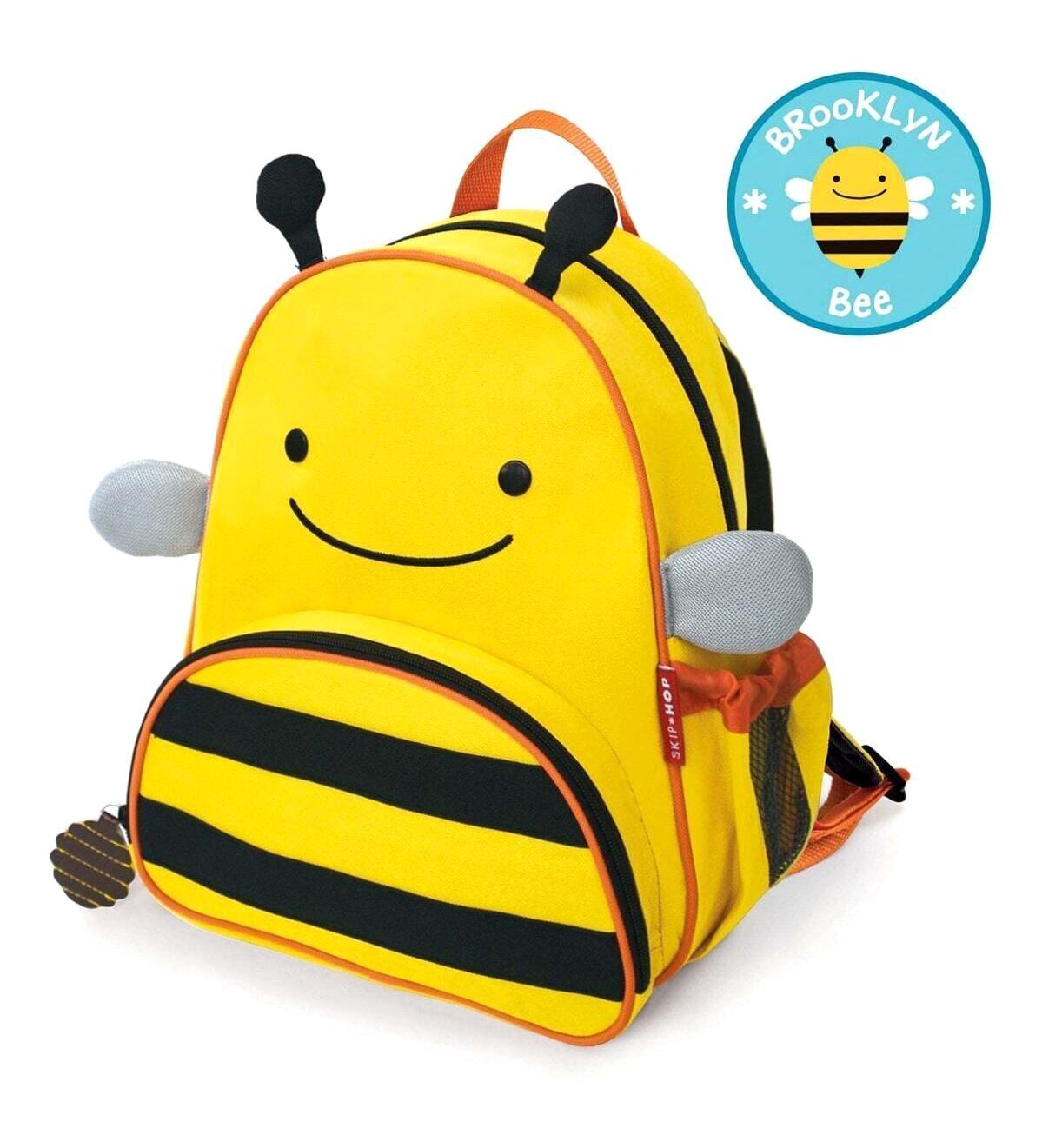 Skip Hop Arı Hayvan 2 Gözlü Sarı Anaokulu Unisex Sırt Çantası