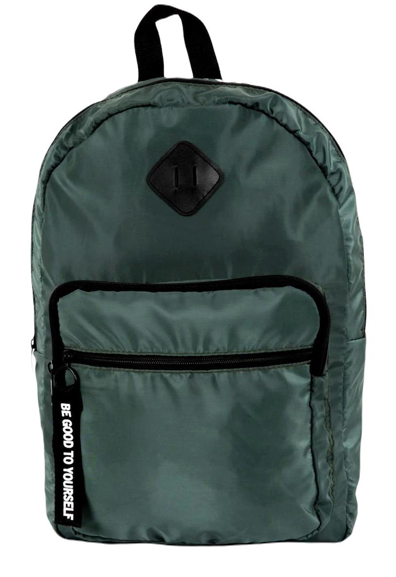 Gen-of KH21 3 Gözlü Haki Lise-Üniversite Unisex Sırt Çantası