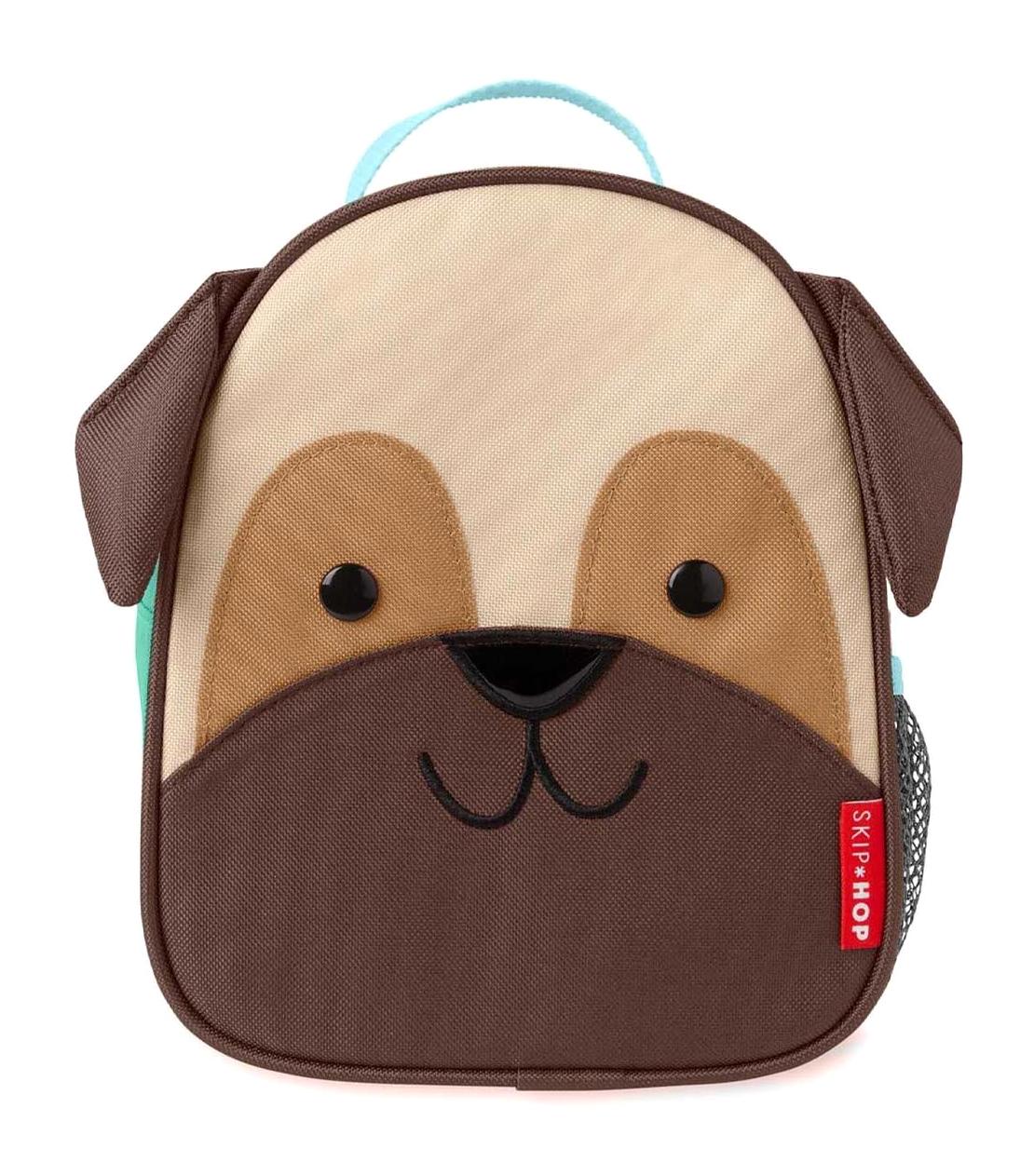 Skip Hop Köpek Hayvan Tek Gözlü Kahverengi Anaokulu Unisex Sırt Çantası