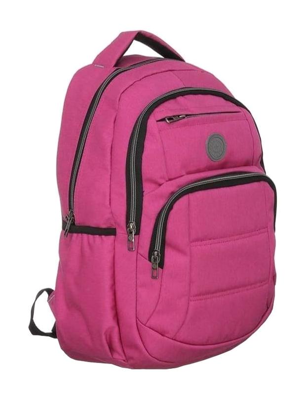 Cakard 20111 6 Gözlü Pembe Lise-Üniversite Unisex Sırt Çantası