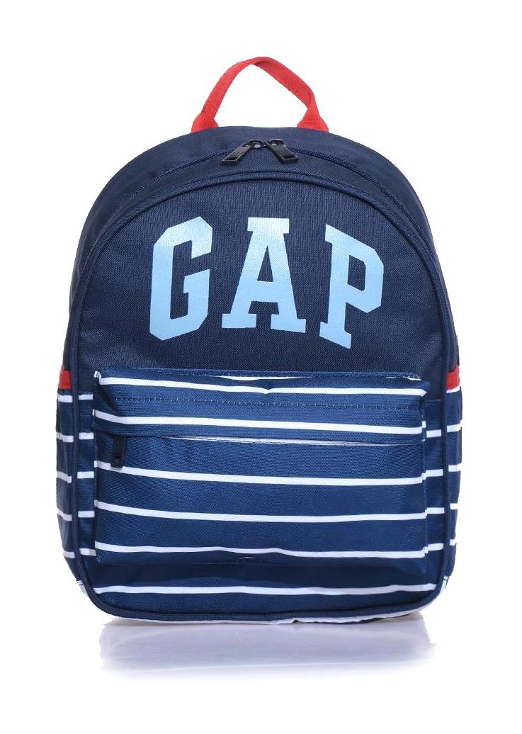 Gap GP03358 Su Geçirmez 2 Gözlü Lacivert Anaokulu Erkek Sırt Çantası