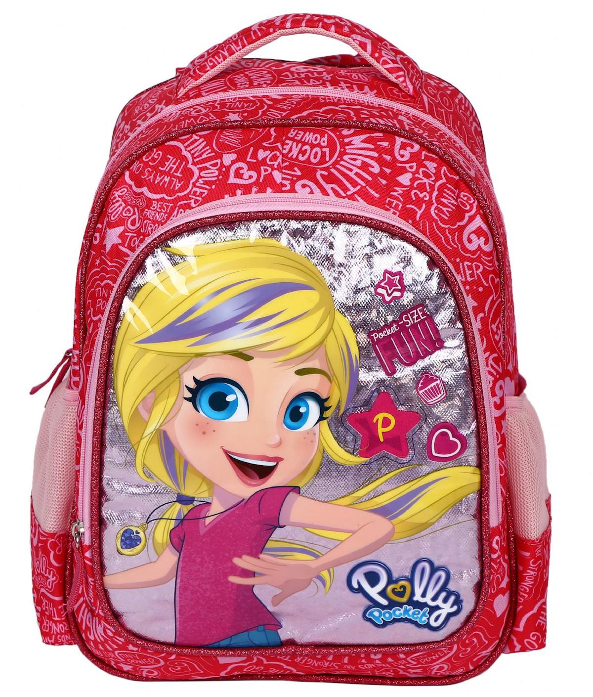Me Çantam Polly Pocket 2 Gözlü Pembe İlkokul Kız Çocuk Sırt Çantası