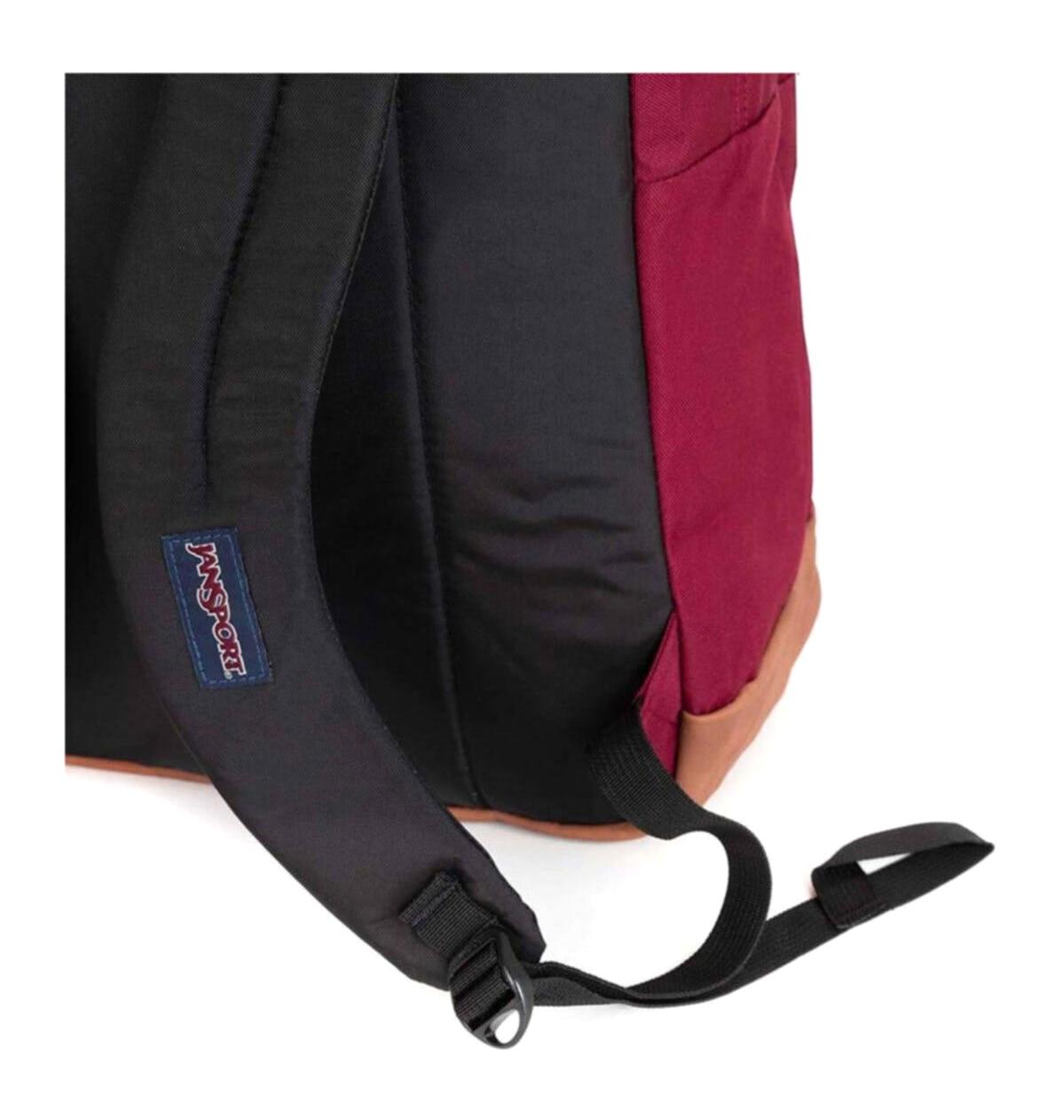 Jansport EK0A5BAKN621 5 Gözlü Bordo Lise-Üniversite Unisex Sırt Çantası