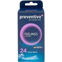Preventivo Preventivo İnce Prezervatif 24'lü