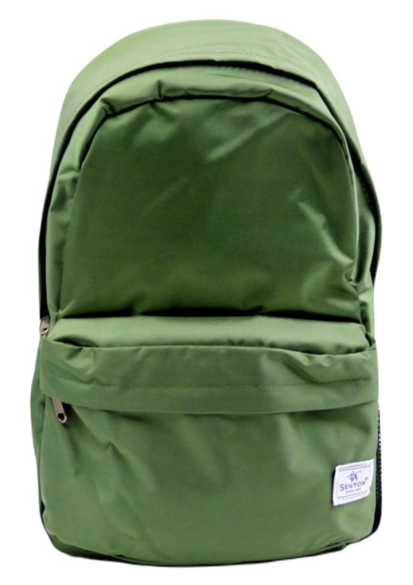Sentor 60153 2 Gözlü Haki Lise-Üniversite Unisex Sırt Çantası