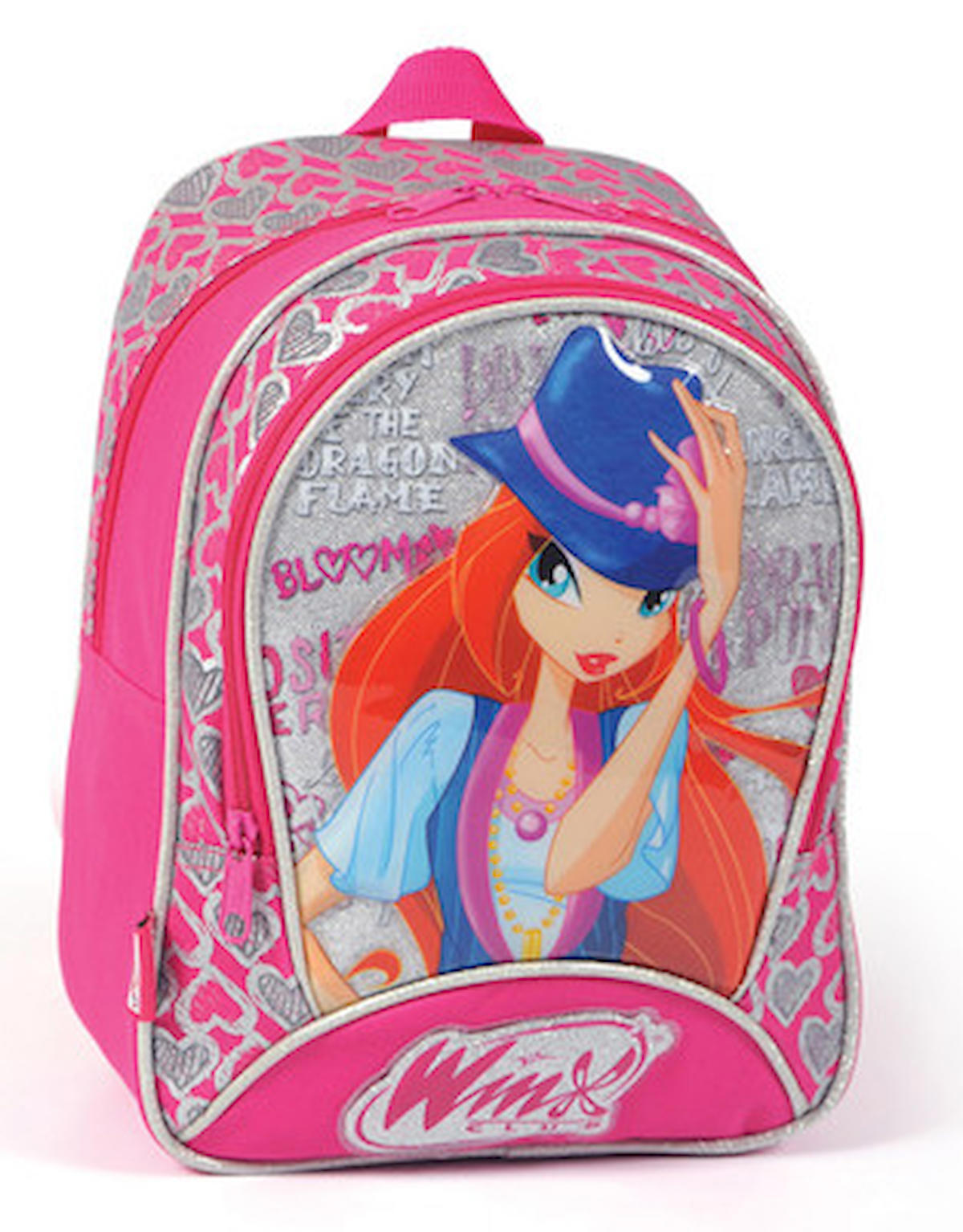 Winx 63137 Bloom Winx 2 Gözlü Pembe Anaokulu Kız Çocuk Sırt Çantası