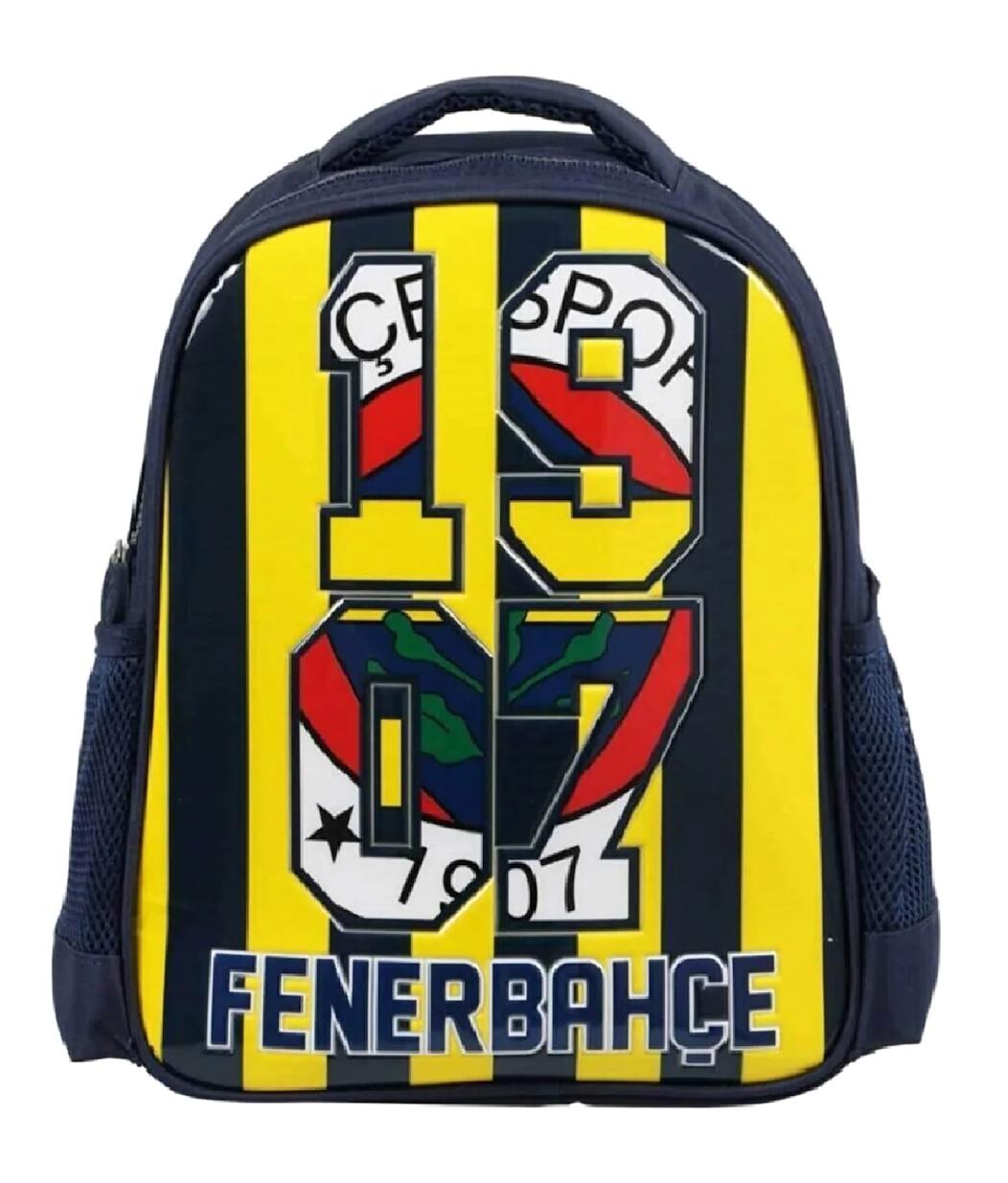 Bene Fenerbahçe Su Geçirmez Tek Gözlü Mavi Anaokulu Erkek Çocuk Sırt Çantası