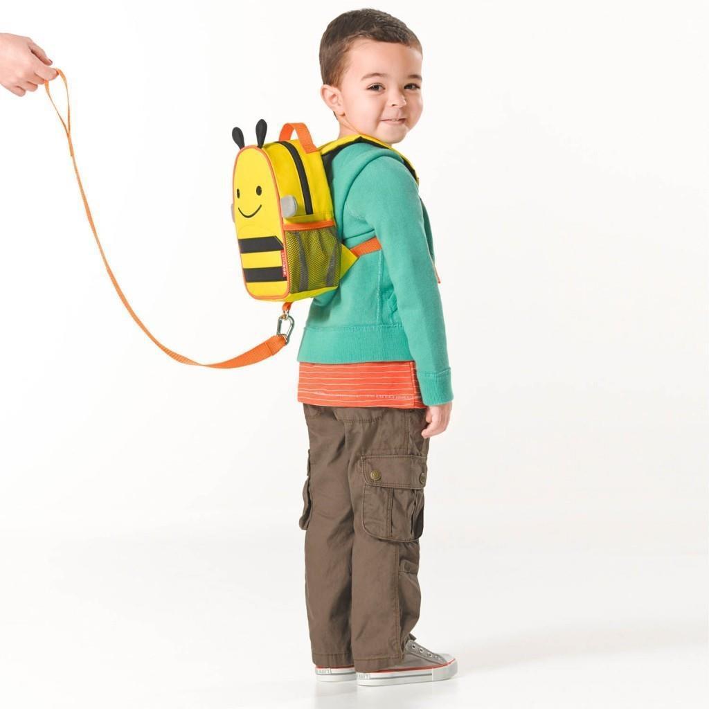 Skip Hop Arı Hayvan 2 Gözlü Sarı İlkokul Unisex Sırt Çantası
