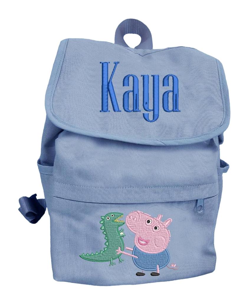 L.O.L Surprise Peppa Pig L.O.L Surprise 2 Gözlü Mavi Anaokulu Erkek Sırt Çantası