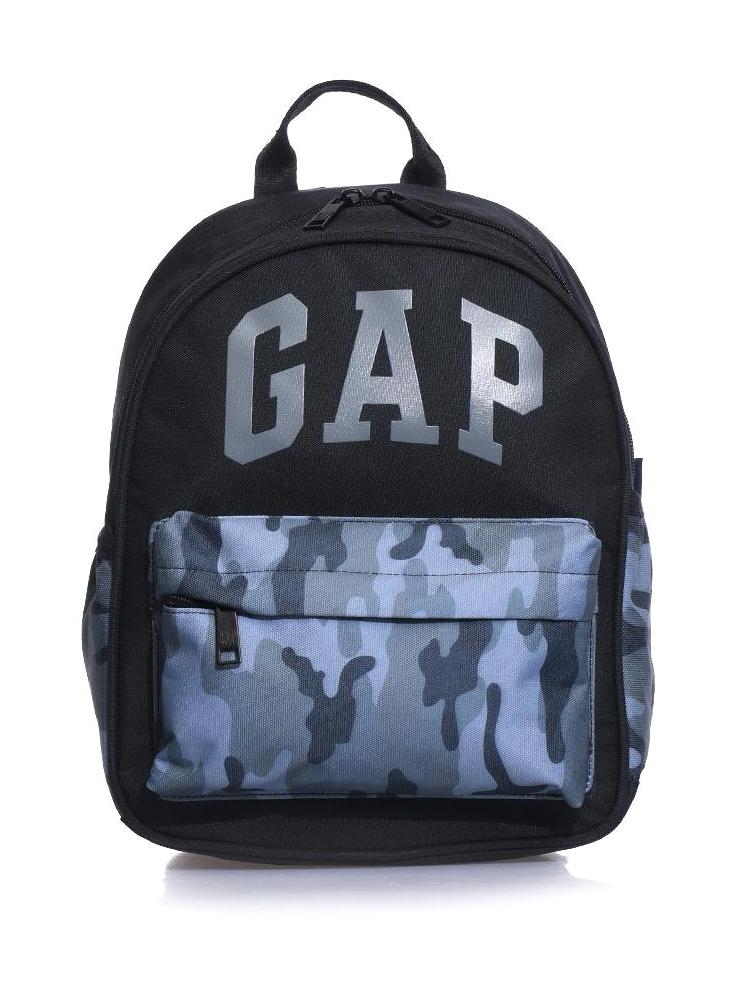 Gap GP03329 Su Geçirmez 2 Gözlü Siyah Anaokulu Erkek Sırt Çantası