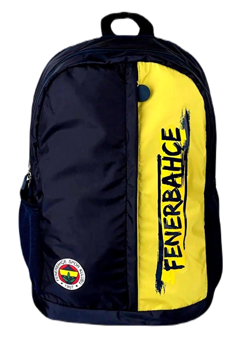 Fenerbahçe 23726 Fenerbahçe Su Geçirmez 3 Gözlü Lacivert Lise-Üniversite Erkek Sırt Çantası