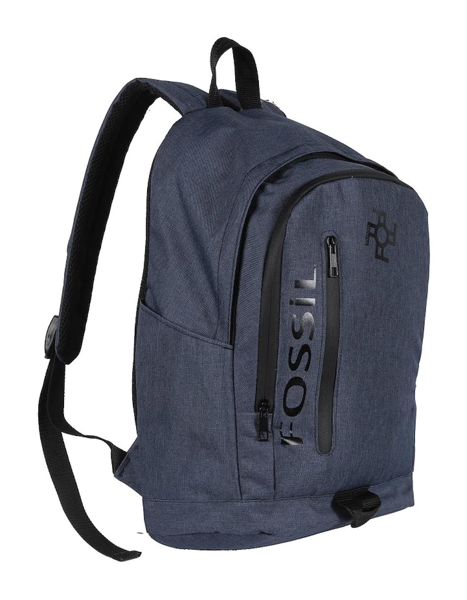 Fossil 9500-133 Su Geçirmez 3 Gözlü Gri Lise-Üniversite Unisex Sırt Çantası