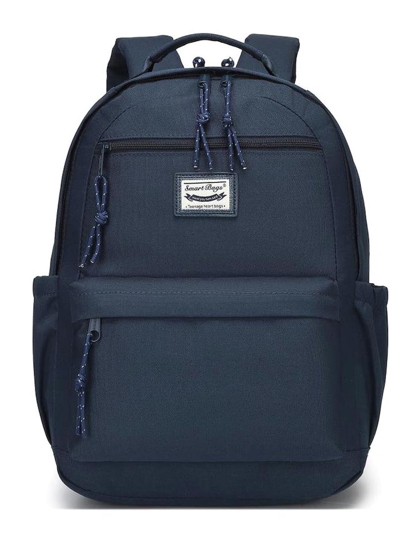 Smart Bags 3198 Çok Gözlü Lacivert Lise-Üniversite Unisex Sırt Çantası
