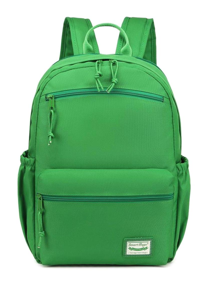 Smart Bags 3160 Çok Gözlü Yeşil Lise-Üniversite Kız Çocuk Sırt Çantası